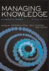 Image for Managing knowledge  : an essential reader