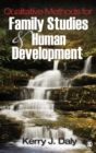Image for Qualitative Methods for Family Studies and Human Development
