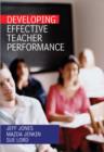 Image for Developing effective teacher performance