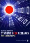 Image for Statistics for research  : with a guide to SPSS