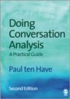 Image for Doing Conversation Analysis