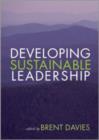 Image for Developing and sustaining leaders