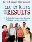 Image for Teacher Teams That Get Results : 61 Strategies for Sustaining and Renewing Professional Learning Communities