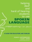 Image for Helping Deaf and Hard of Hearing Students to Use Spoken Language