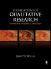 Image for Foundations of qualitative research  : interpretive critical approaches