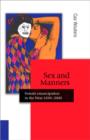 Image for Sex and Manners : Female Emancipation in the West 1890 - 2000
