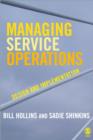Image for Managing service operations  : design and implementation