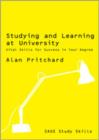 Image for Studying and Learning at University