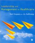 Image for Leadership and Management in Healthcare