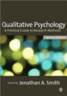 Image for Qualitative psychology  : a practical guide to research methods