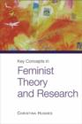 Image for Key concepts in feminist theory and research