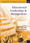 Image for Learning to read critically in educational leadership and management
