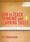 Image for How to Teach Thinking and Learning Skills