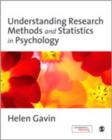 Image for Understanding research methods and statistics in psychology