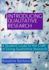 Image for Introducing Qualitative Research