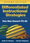 Image for Differentiated instructional strategies  : one size doesn&#39;t fit all