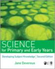 Image for Science for primary and early years