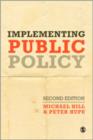 Image for Implementing public policy