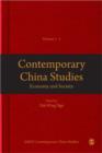 Image for Contemporary China studiesVolume 2,: Economy &amp; society