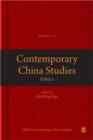 Image for Contemporary China studiesVolume 1,: Politics