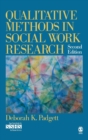 Image for Qualitative Methods in Social Work Research