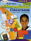 Image for Activities for the Differentiated Classroom: Language Arts, Grades 6–8