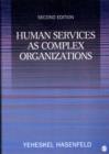 Image for Human services as complex organizations