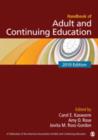 Image for Handbook of Adult and Continuing Education