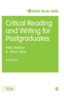 Image for Critical Reading and Writing for Postgraduates