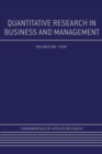 Image for Quantitative Research in Business and Management