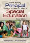 Image for What Every Principal Needs to Know About Special Education