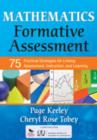 Image for Mathematics Formative Assessment, Volume 1 : 75 Practical Strategies for Linking Assessment, Instruction, and Learning