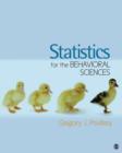 Image for Statistics for the Behavioral Sciences