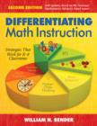 Image for Differentiating Math Instruction