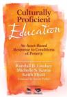 Image for Culturally proficient education  : an asset-based response to conditions of poverty