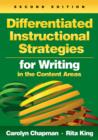 Image for Differentiated Instructional Strategies for Writing in the Content Areas