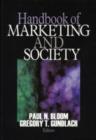 Image for Handbook of Marketing and Society