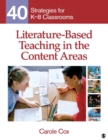 Image for Literature-based teaching in the content areas  : 40 strategies for K-8 classrooms
