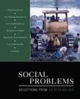 Image for Social problems  : selections from CQ Researcher