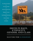 Image for Issues in race, ethnicity, gender, and class  : selections from CQ Researcher