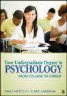 Image for Your undergraduate degree in psychology  : from college to career