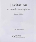 Image for Lab Audio CD for Invitation au monde francophone, 2nd