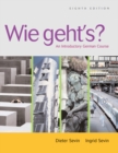 Image for Wie geht&#39;s? : An Introductory German Course (with Student Text Audio CD)