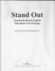 Image for Stand Out Basic - 5: Placement Test with CD-ROM