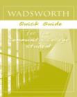 Image for Wadsworth Quick Guide for the Community College Student