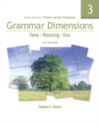 Image for Grammar Dimensions 3 : Form, Meaning, Use