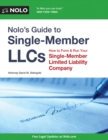 Image for Nolo&#39;s guide to single-member LLCs: how to form and run your single-member limited liability company