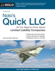 Image for Nolo&#39;s Quick Llc: All You Need to Know About Limited Liability Companies (Quick &amp; Legal)