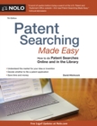Image for Patent searching made easy: how to do patent searches on the internet &amp; in the library