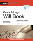 Image for Quick &amp; Legal Will Book